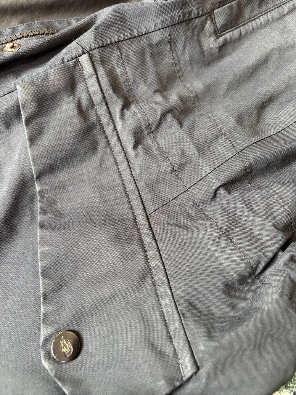 The North Face Black Goose Down Parka Longline Jacket - Picture 14 of 16